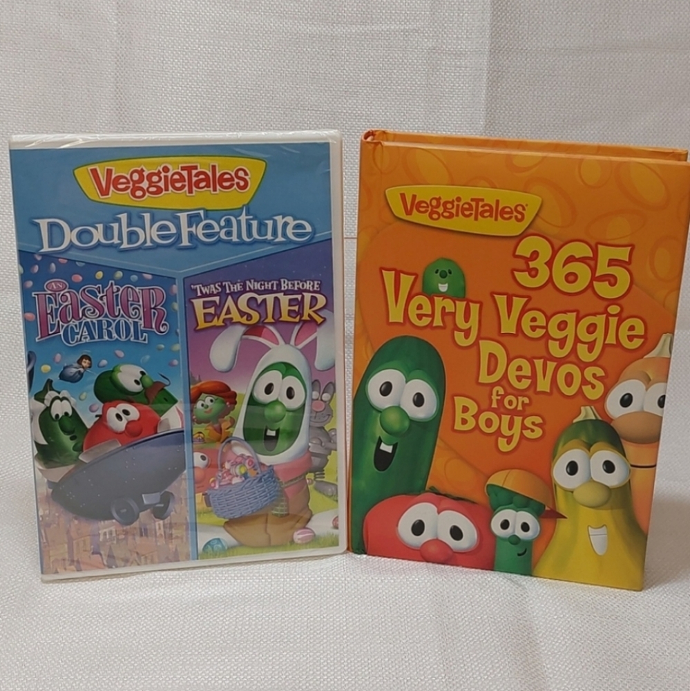 VeggieTales Easter DoubleFeature/Devos For Boys